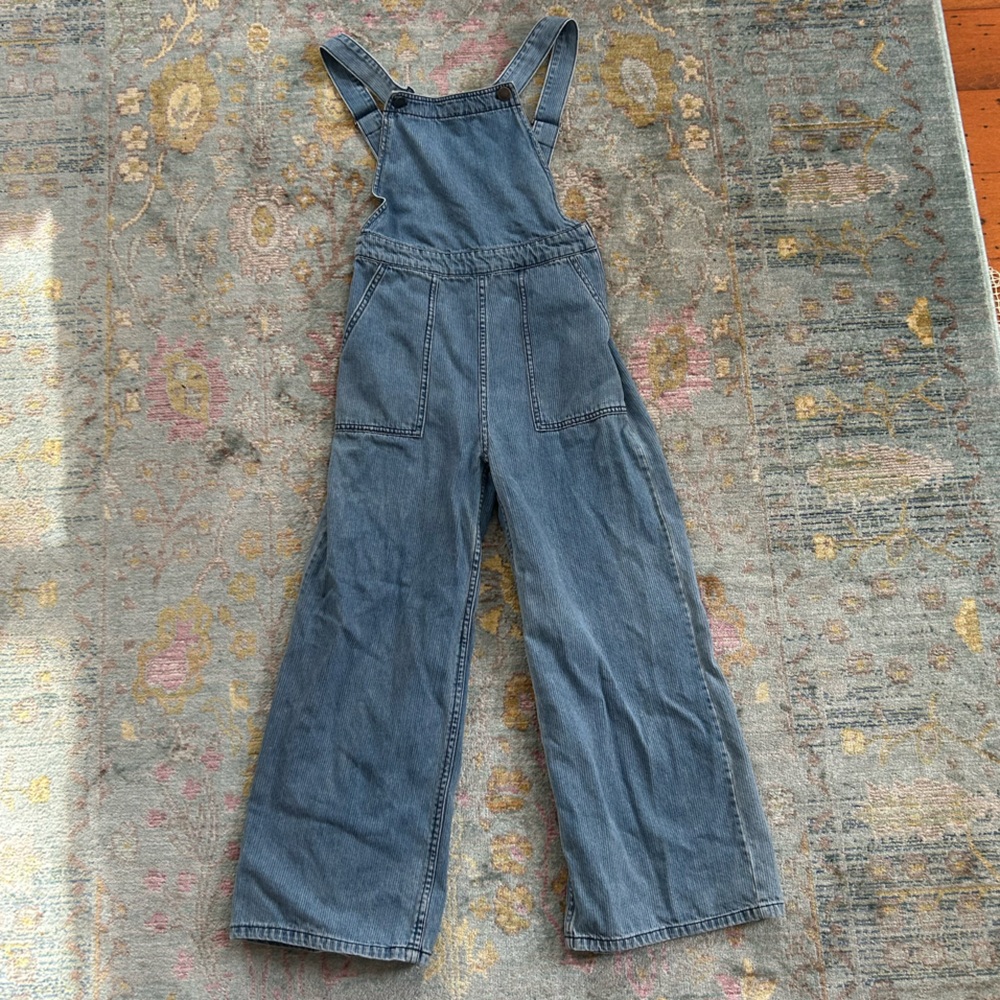 Wide Leg Billabong Denim Overalls